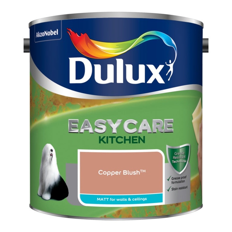 Dulux Easycare Kitchen Matt 2.5L – Copper Blush