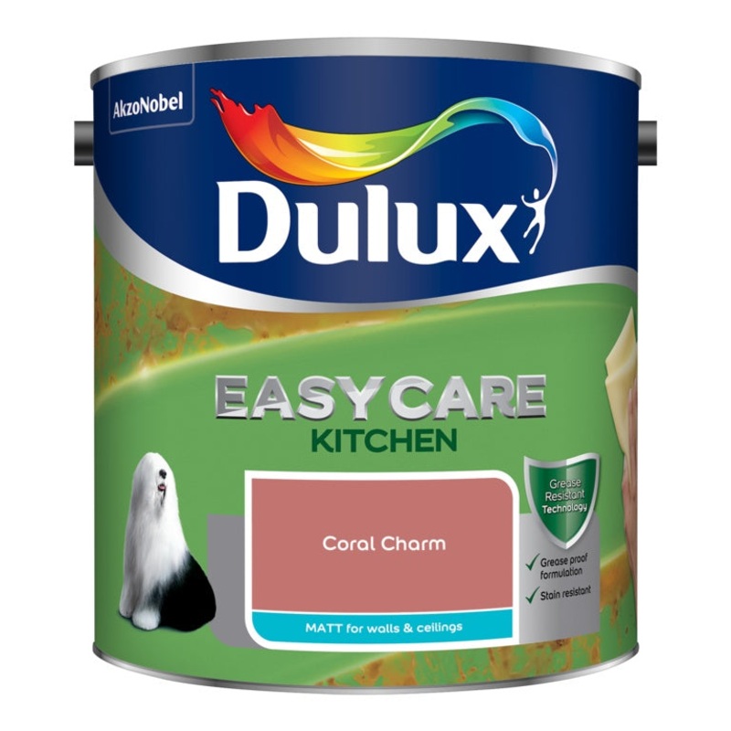 Dulux Easycare Kitchen Matt 2.5L – Coral Charm