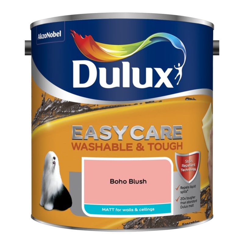 Dulux Easycare Washable & Tough Matt 2.5L – Boho Blush