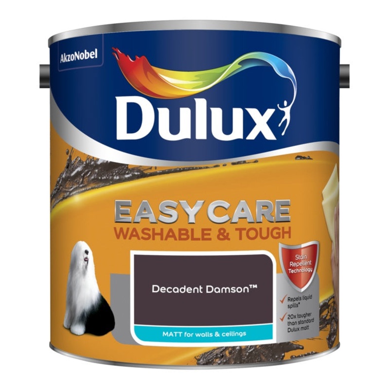 Dulux Easycare Washable & Tough Matt 2.5L – Decadent Damson