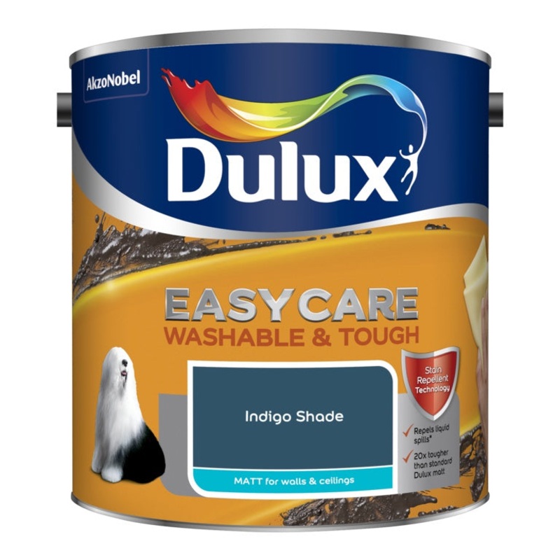 Dulux Easycare Washable & Tough Matt 2.5L – Indigo Shade