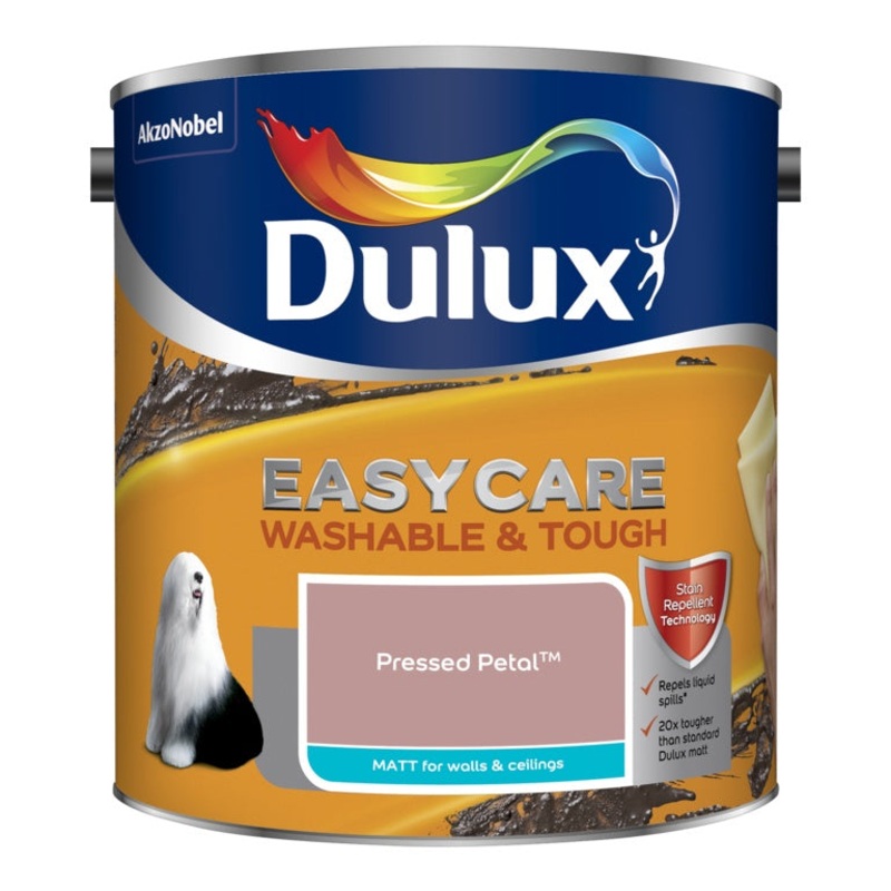 Dulux Easycare Washable & Tough Matt 2.5L – Pressed Petal
