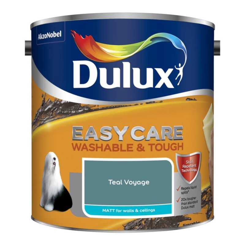 Dulux Easycare Washable & Tough Matt 2.5L – Teal Voyage