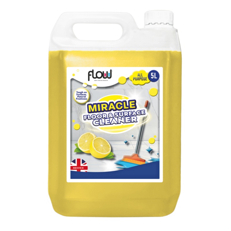 Flowchem Lemon Floor & Surface Cleaner – 5L Concentrate