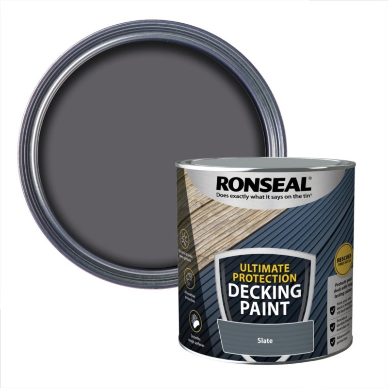 Ronseal Ultimate Protection Decking Paint 2.5L – Slate