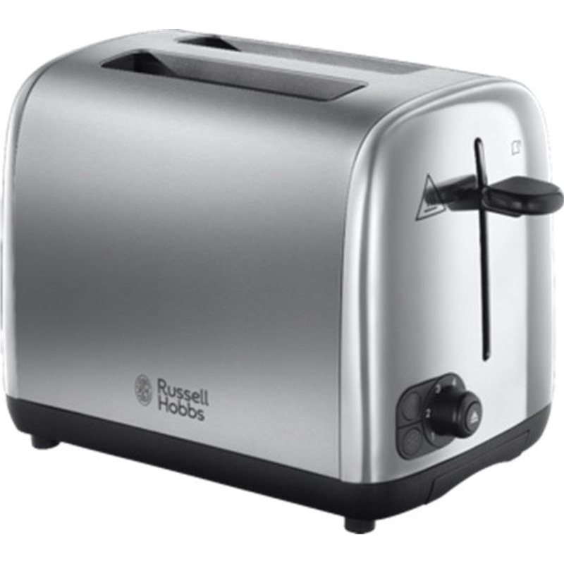 Russell Hobbs Stainless Steel Brushed/Polished Toaster – 2 Slice