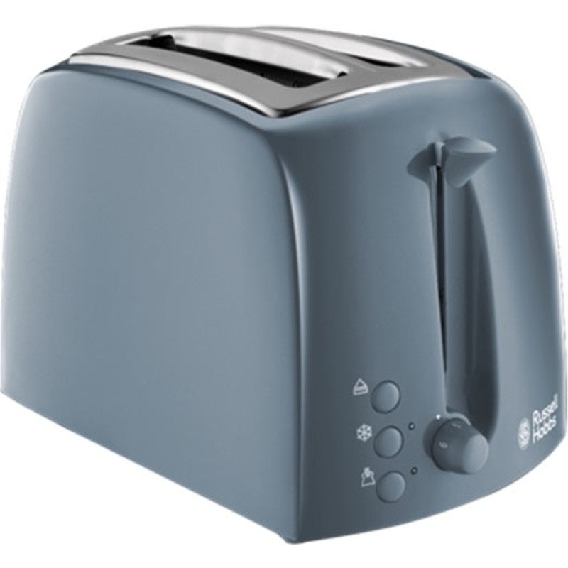 Russell Hobbs Textures Toaster Grey – 2 Slice