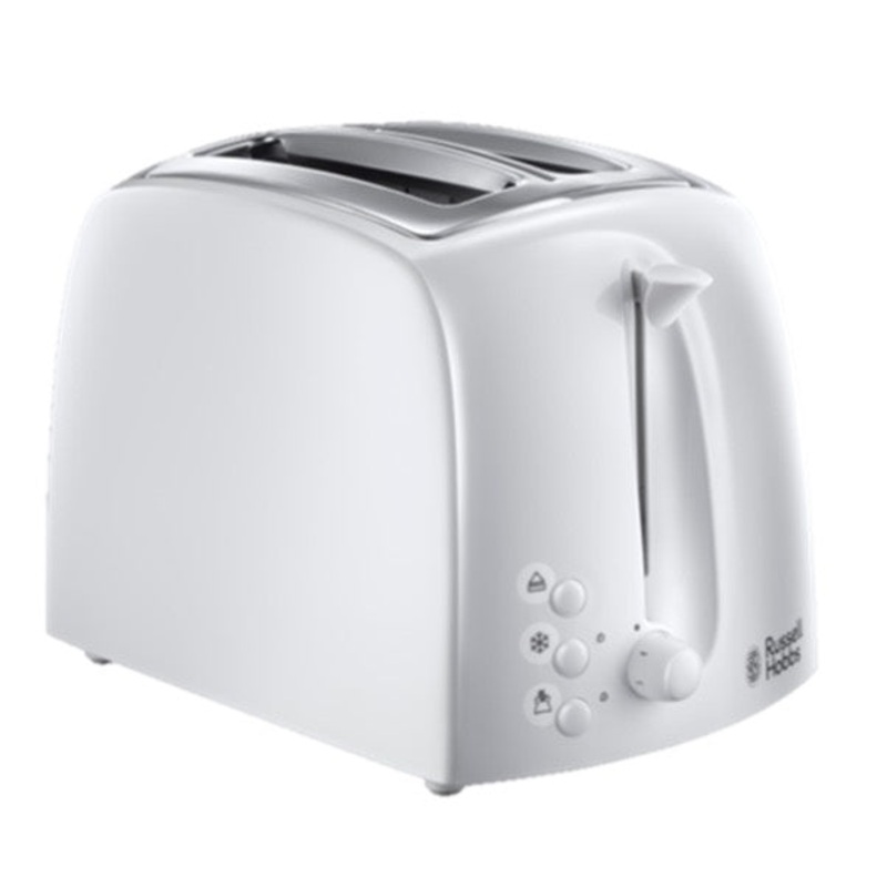 Russell Hobbs Textures Toaster White – 2 Slice