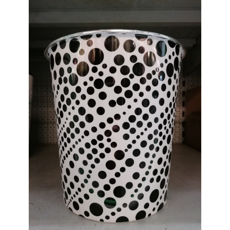 SupaHome Waste Bin – Black Dots