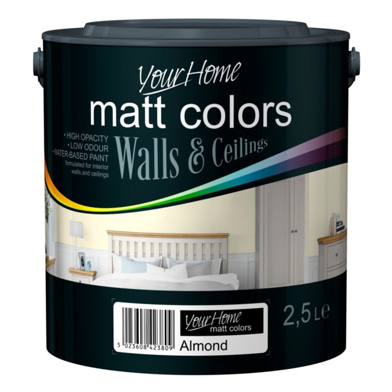 Your Home Matt Emulsion 2.5L – Almond