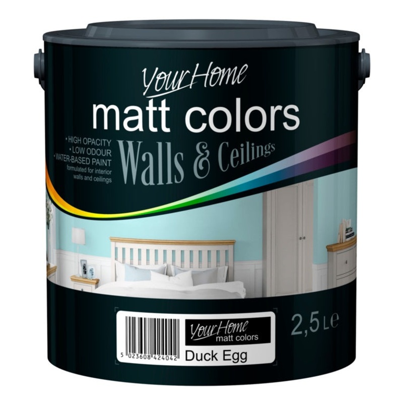 Your Home Matt Emulsion 2.5L – Duck Egg