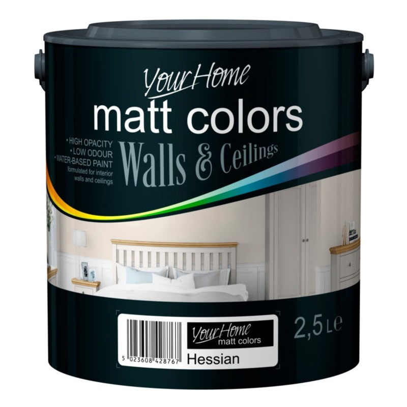 Your Home Matt Emulsion 2.5L – Hessian