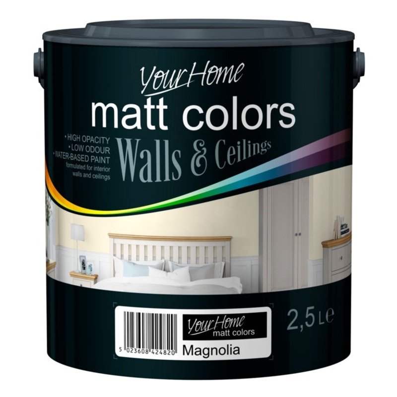 Your Home Matt Emulsion 2.5L – Magnolia