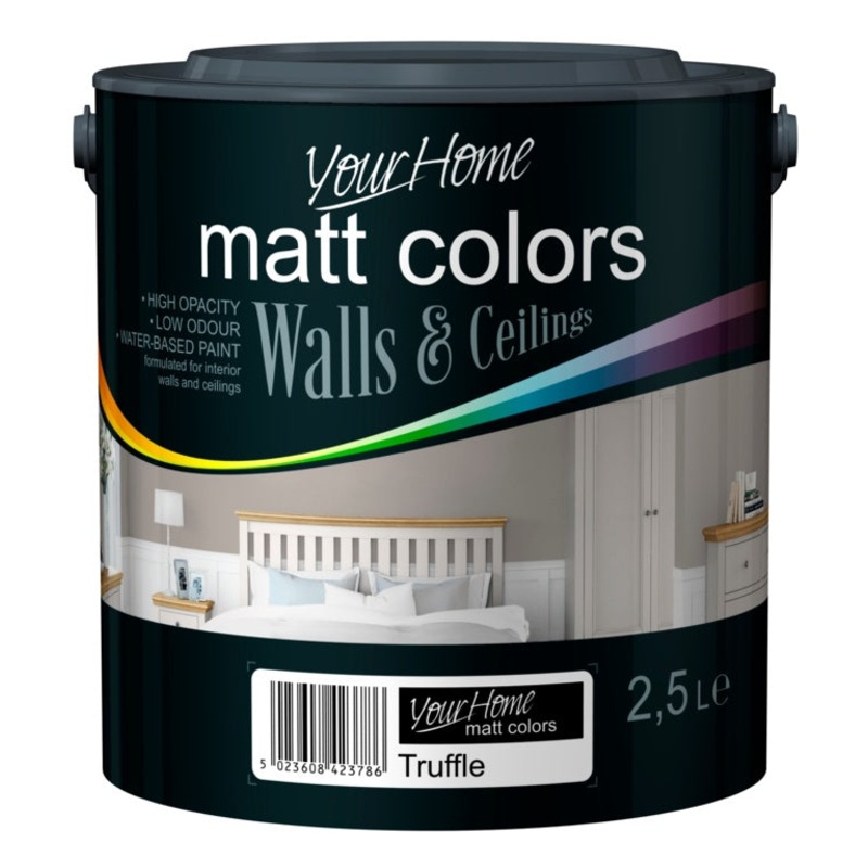 Your Home Matt Emulsion 2.5L – Truffle