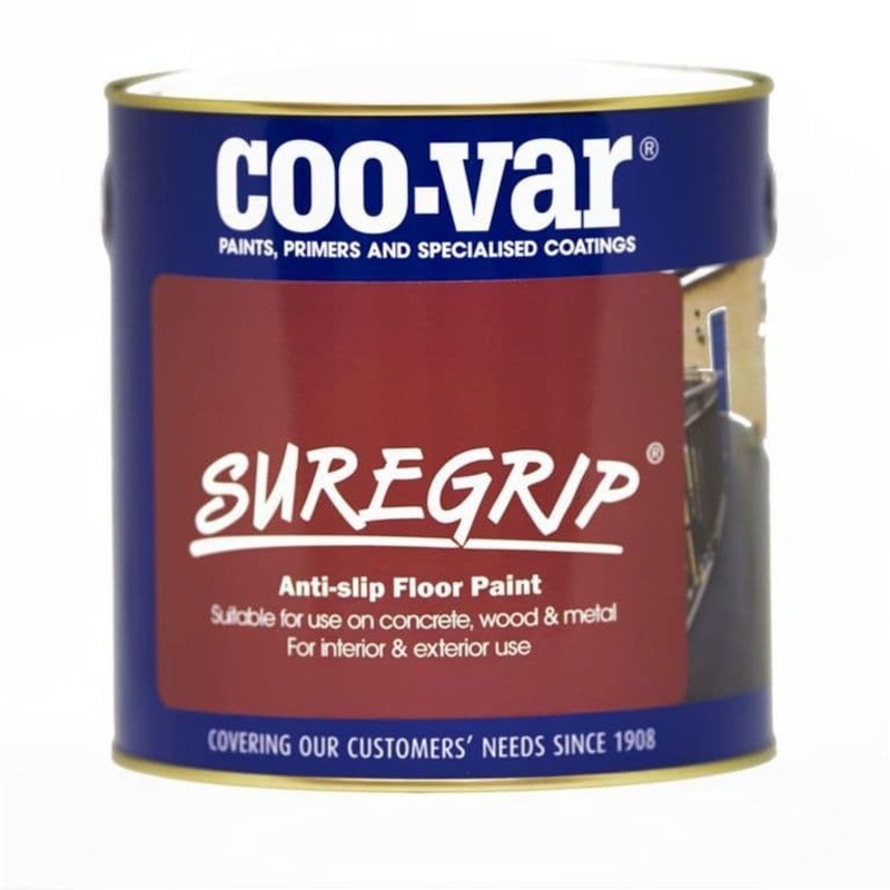 Coo-Var Suregrip Anti Slip Floor Paint 1L – Black