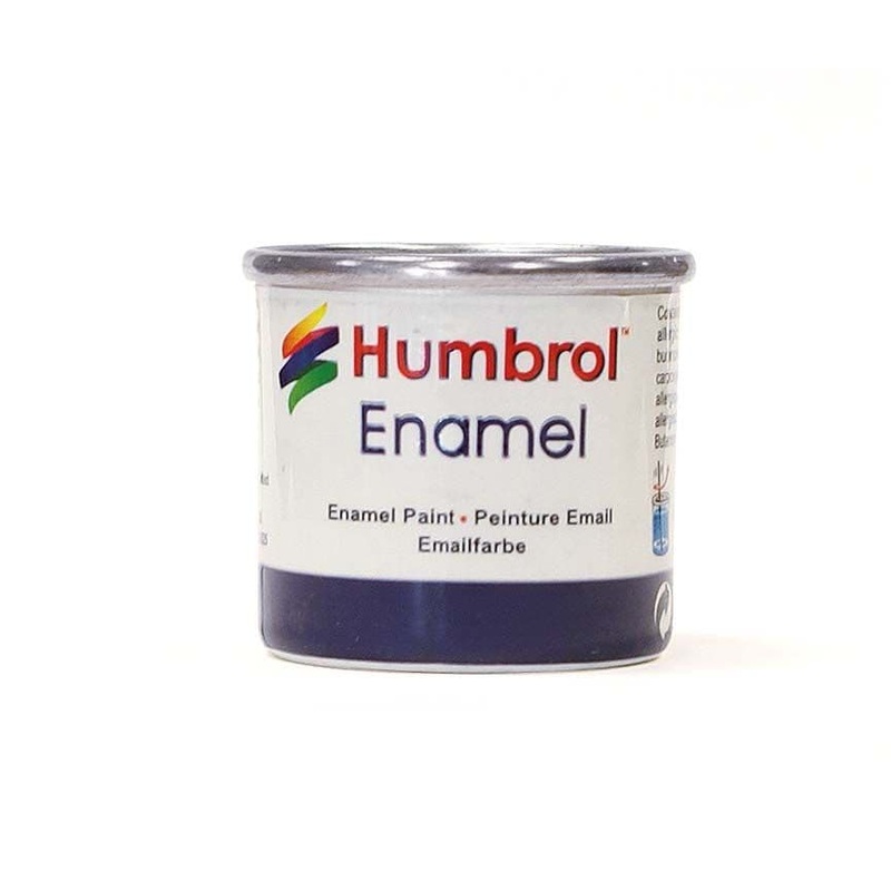 Humbrol Satin 14ml – No 85 Coal Black