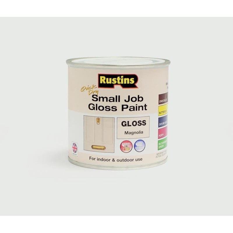 Rustins Quick Dry Small Job Gloss 250ml – Magnolia