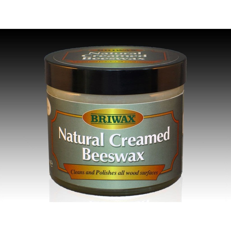Briwax Natural Creamed Beewax – 250ml