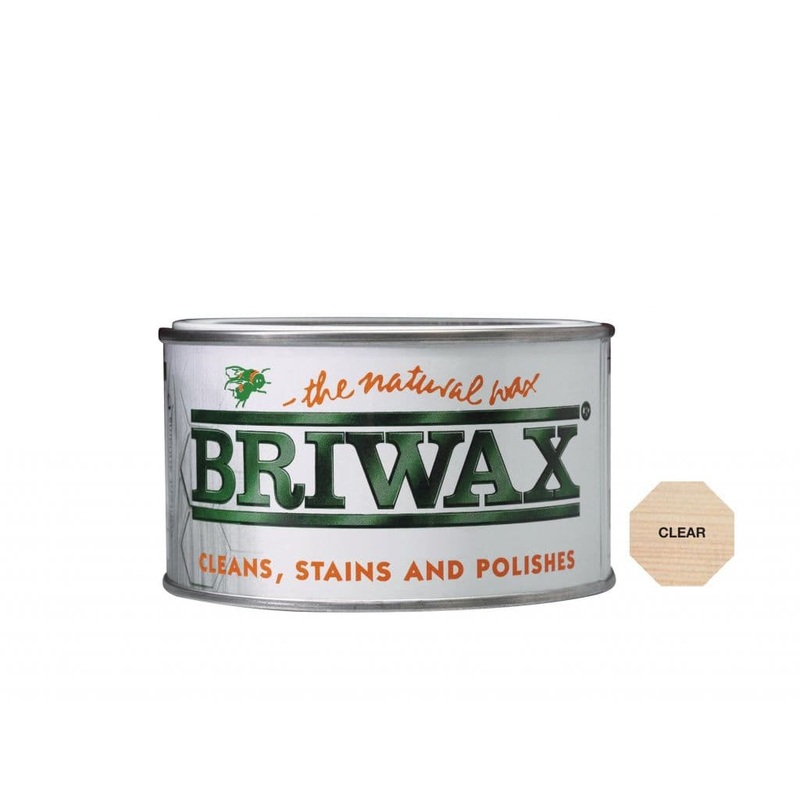 Briwax Natural Wax – 400g Clear