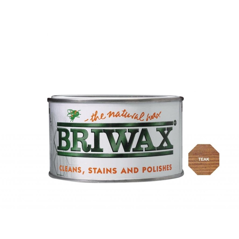 Briwax Natural Wax – 400g Teak