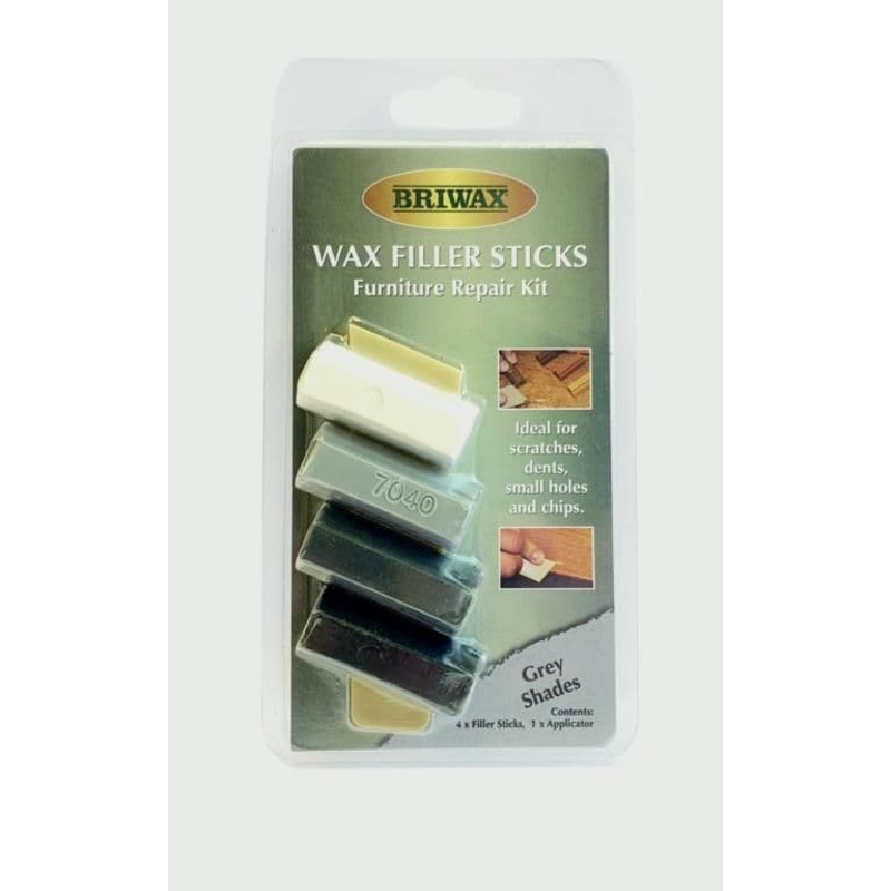 Briwax Wax Filler Sticks – Grey