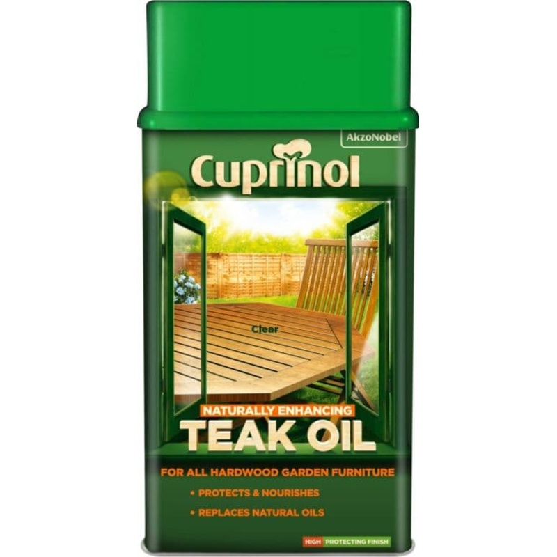 Cuprinol Garden Furniture Teak Oil – 1L