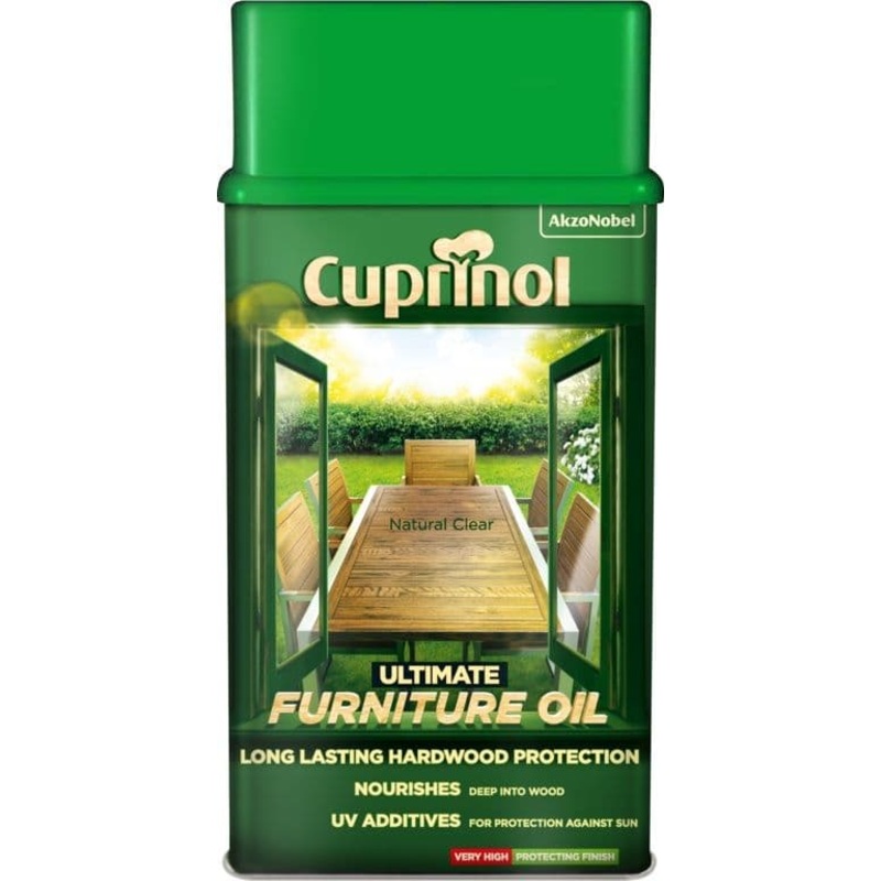 Cuprinol Ultimate Hardwood Furniture Oil 1L – Clear