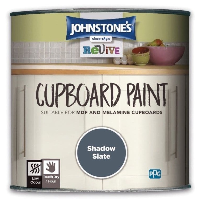 Johnstone’s Cupboard Paint 750ml – Shadow Slate