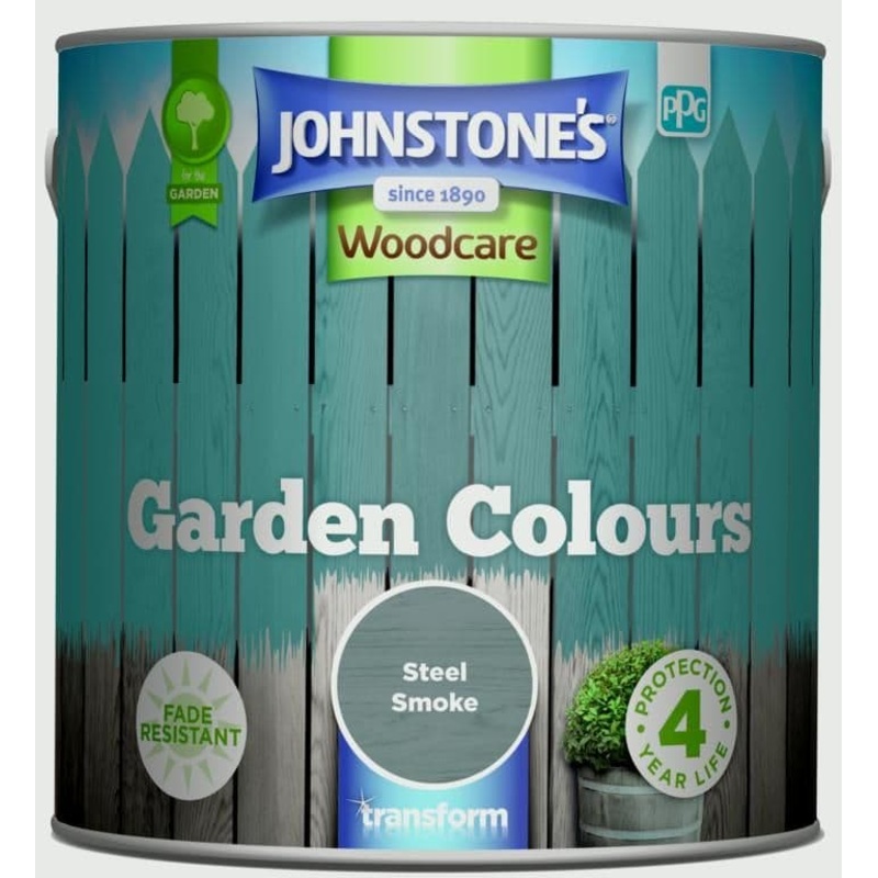 Johnstone’s Garden Colours 2.5L – Steel Smoke