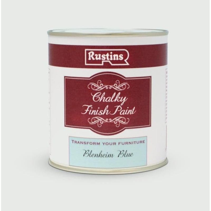 Rustins Chalky Finish 250ml – Blenheim Blue