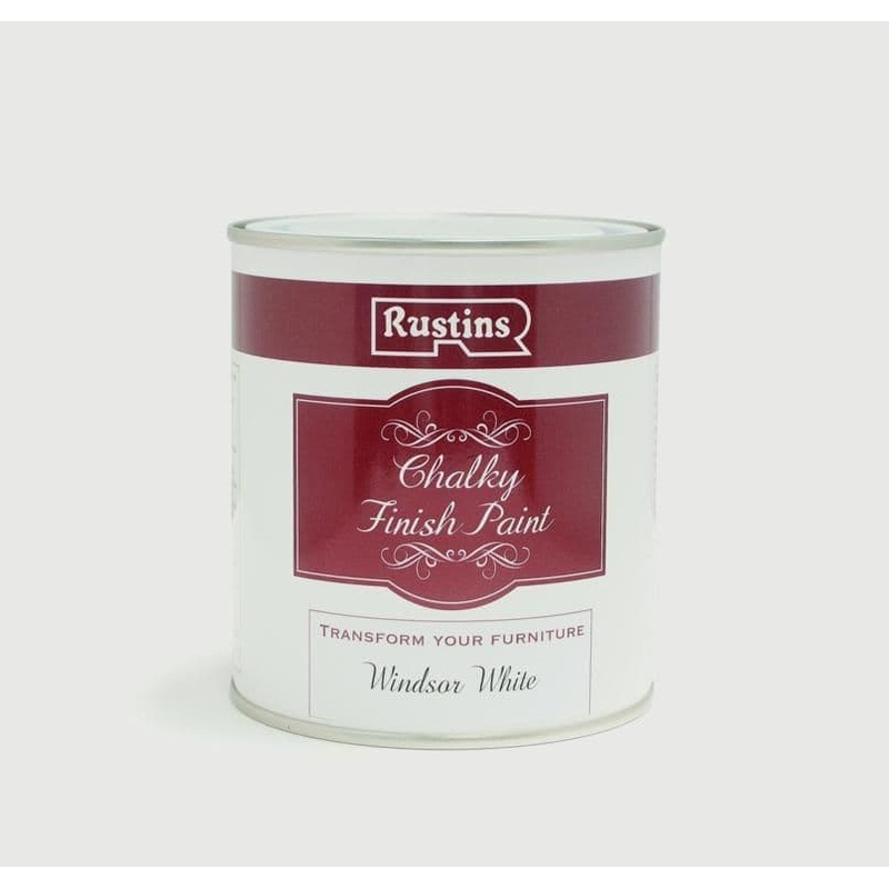 Rustins Chalky Finish 250ml – Windsor White