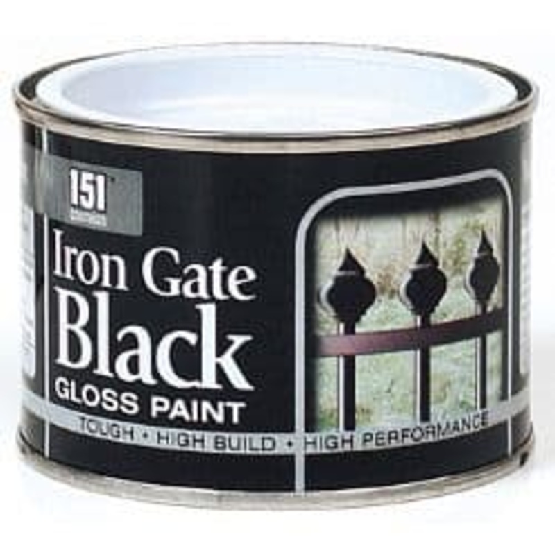 151 Coatings Iron Gate Gloss Paint – Black / 180ml