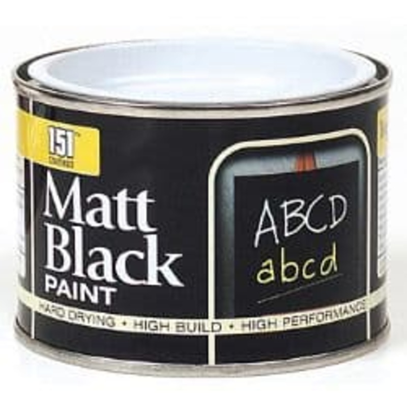 151 Coatings Matt Paint – Black / 180ml