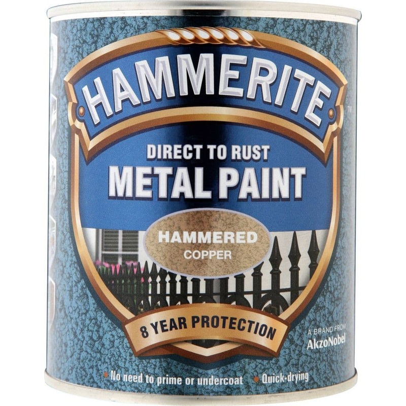 Hammerite Metal Paint Hammered 750ml – Copper