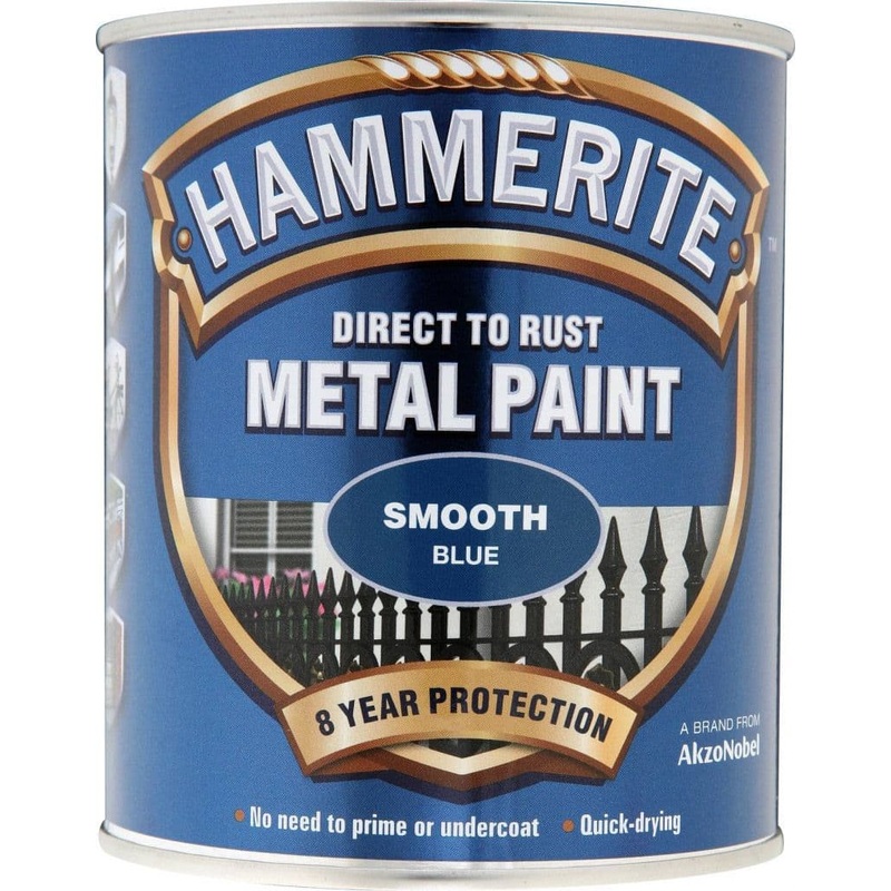 Hammerite Metal Paint Smooth 750ml – Blue