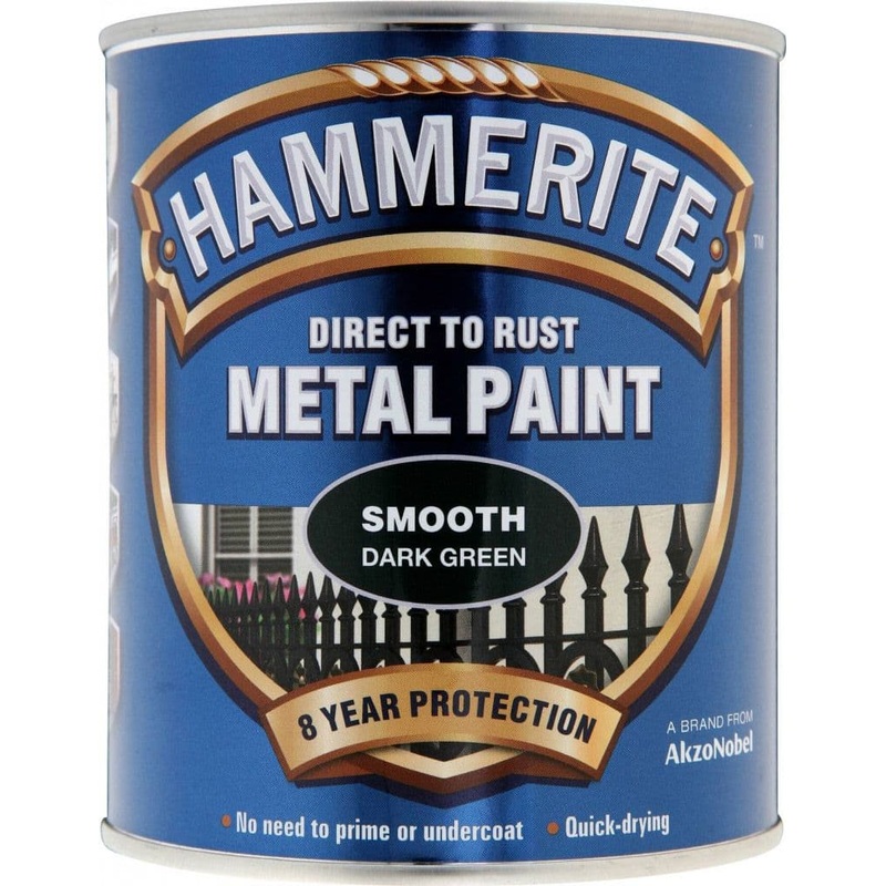 Hammerite Metal Paint Smooth 750ml – Dark Green
