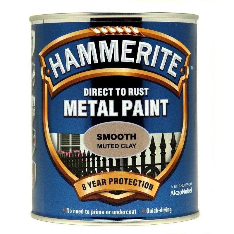 Hammerite Metal Paint Smooth 750ml – Muted Clay