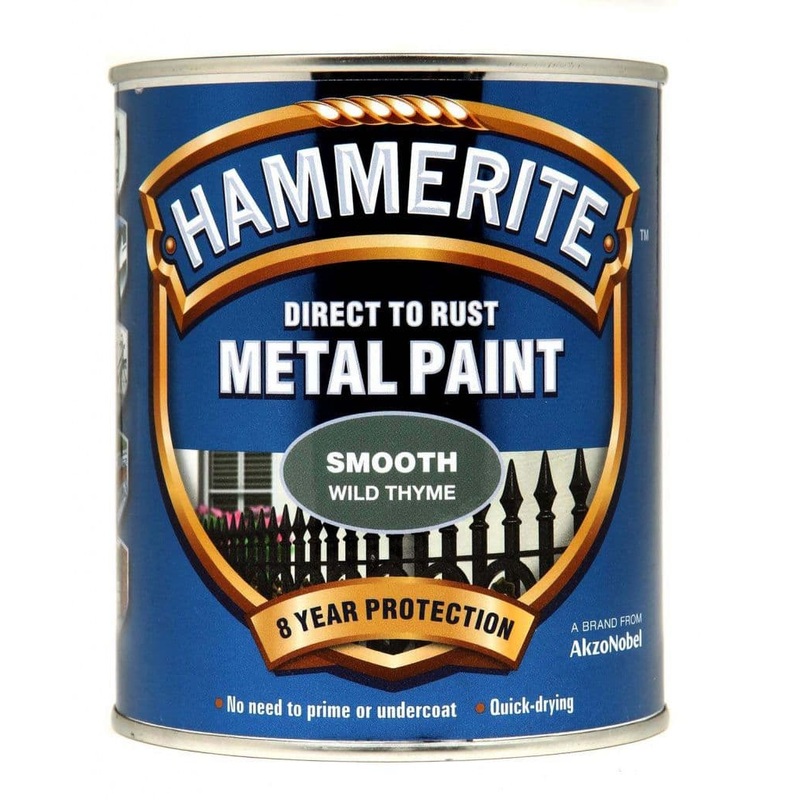 Hammerite Metal Paint Smooth 750ml – Wild Thyme