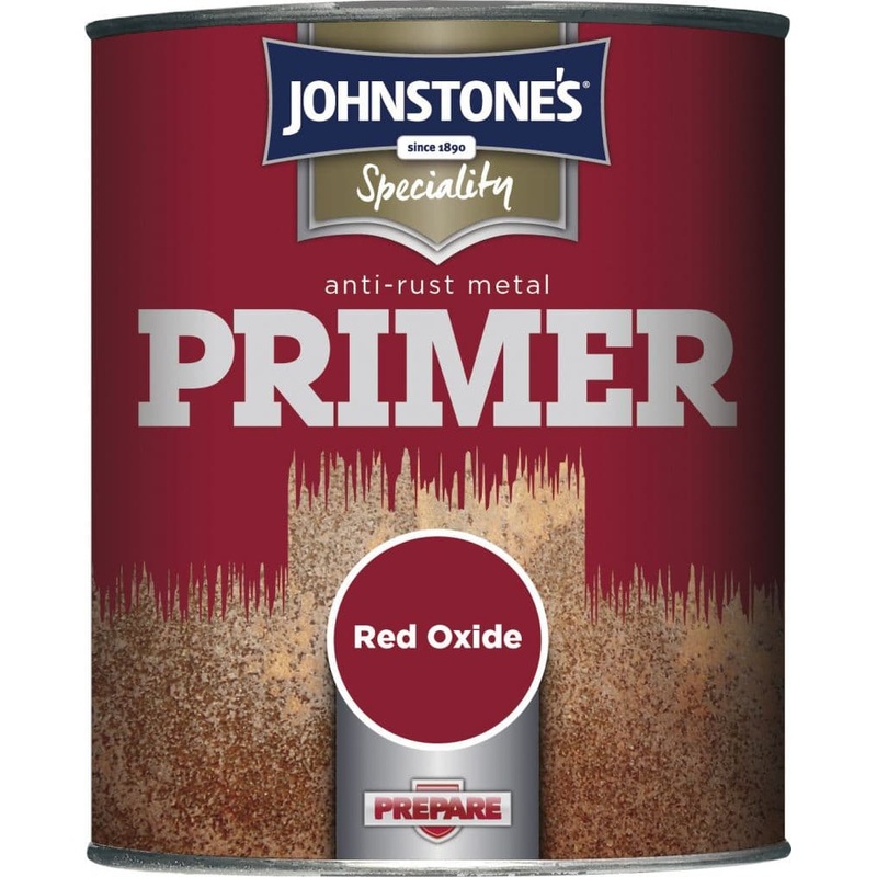 Johnstone’s Anti Rust Metal Primer – 750ml Red Oxide