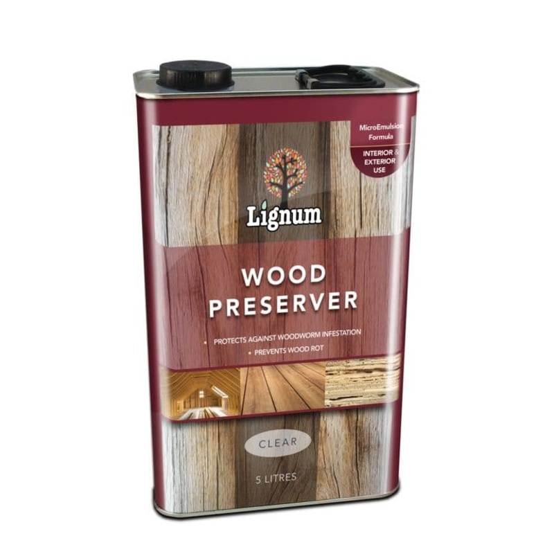 Lignum Wood Preserver – 5L Clear