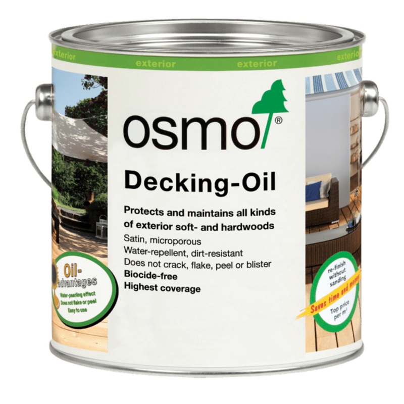 Osmo Decking Oil Bangkirai – 2.5L
