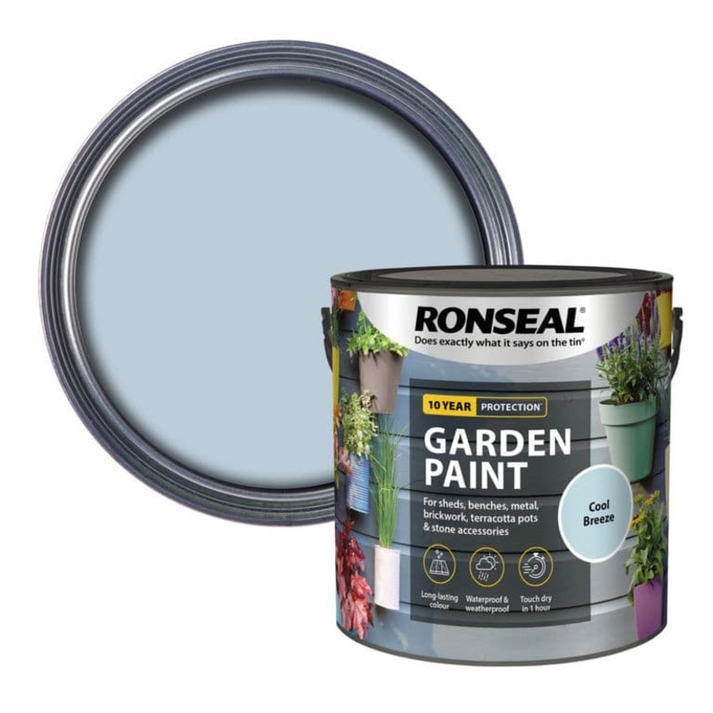 Ronseal Garden Paint 2.5L – Cool Breeze