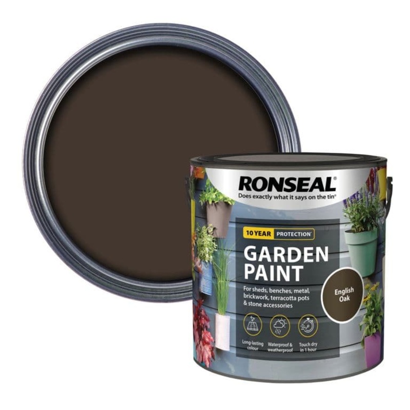 Ronseal Garden Paint 2.5L – English Oak