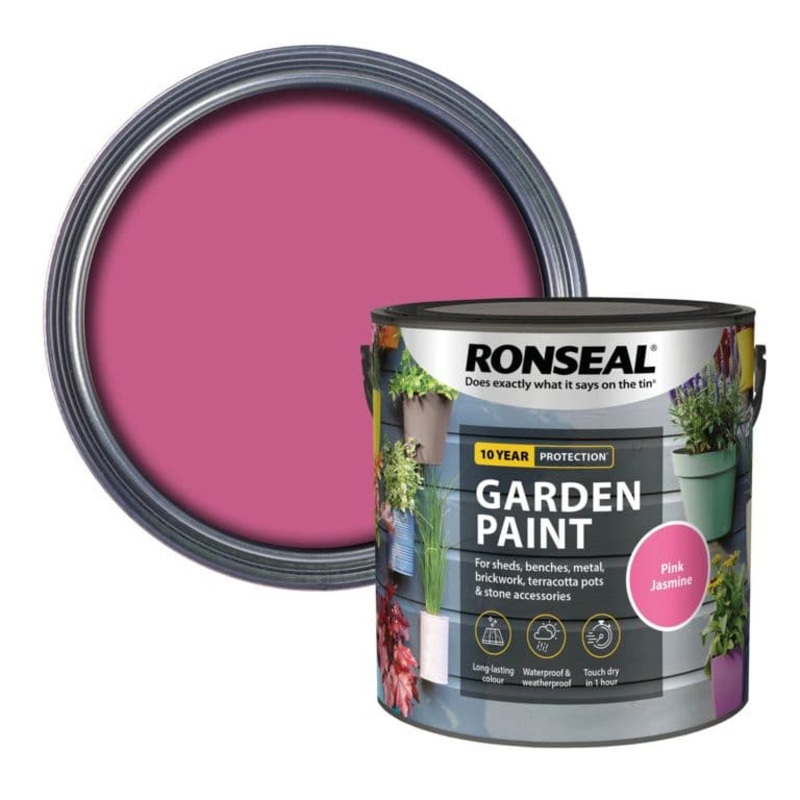 Ronseal Garden Paint 2.5L – Pink Jasmine