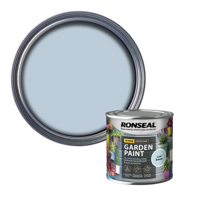 Ronseal Garden Paint 250ml – Cool Breeze