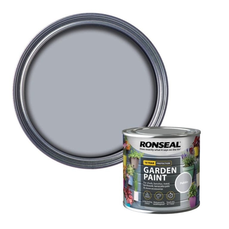 Ronseal Garden Paint 250ml – Pebble