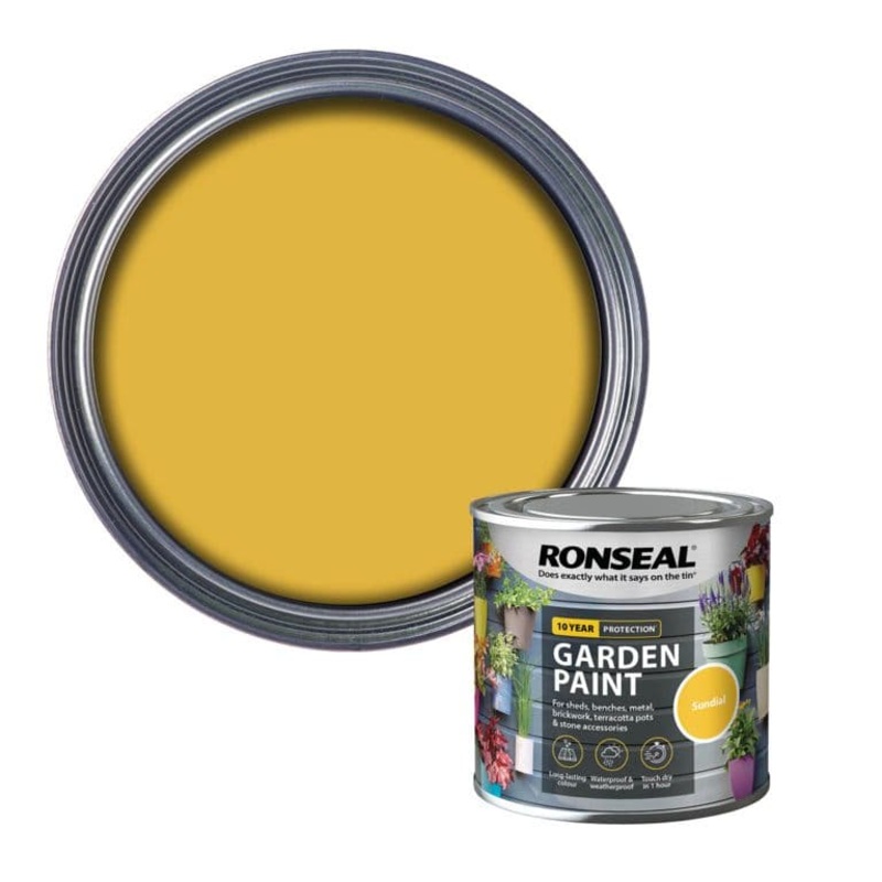 Ronseal Garden Paint 250ml – Sundial