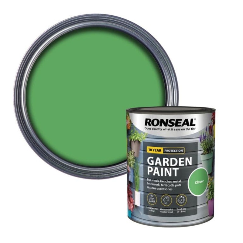 Ronseal Garden Paint 750ml – Clover