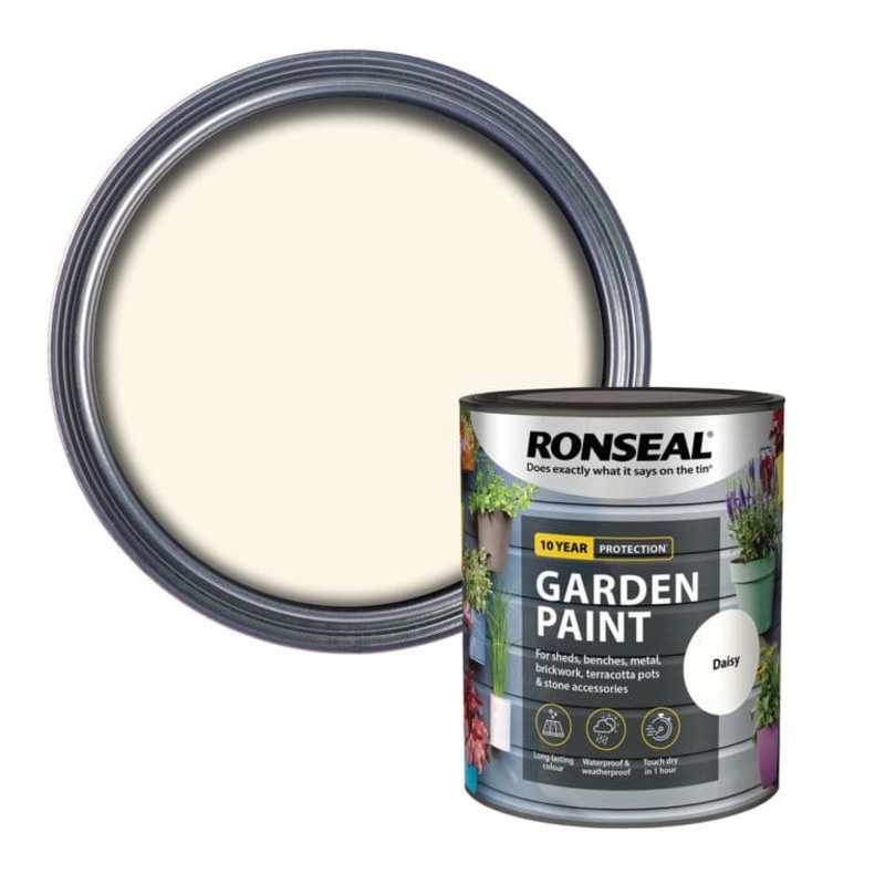 Ronseal Garden Paint 750ml – Daisy