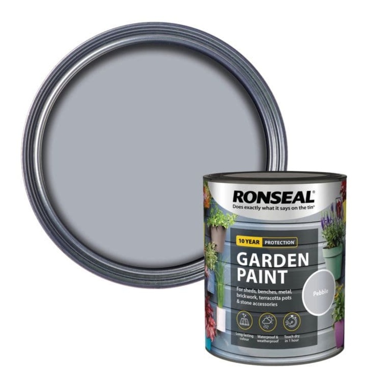 Ronseal Garden Paint 750ml – Pebble
